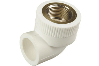 Угольник комбинированный AQUATTRO, PPR-F(ВР)