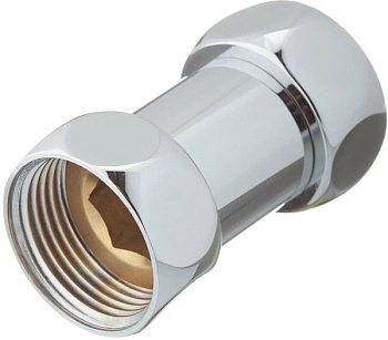 Соединение полотенцесушителя прямое TIM FF3/4", хром, пара [1/40]