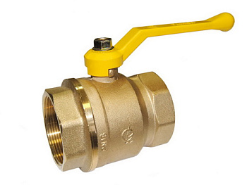 Кран шаровой газовый ГАЛЛОП DN-50 СТАНДАРТ 220 ВхВ, руч (FF2")[1/6]