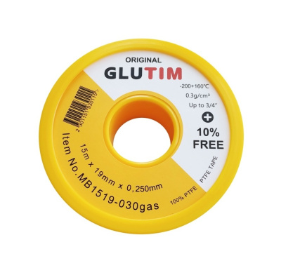 Лента уплотнительная TIM 12х0,075ммх10м (0,3), газ [10/500]