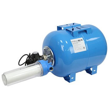 Комплект оборудования для насоса ETERNA 50л, вертикального монтажа, с реле давления и сухого хода[1]