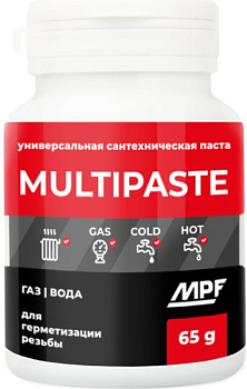 Паста уплотнительная универсальная MULTIPASTE вода/газ, 65 г [5/65]
