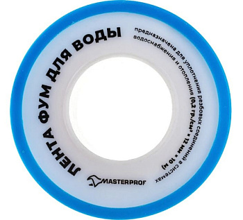 Лента уплотнительная MASTERPROF 19х0,1ммх15м [10/350]