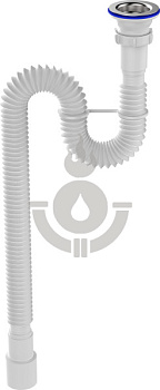 Гофросифон AQUATTRO AQF150 1 1/2"х40/50 1500 мм [1/50]