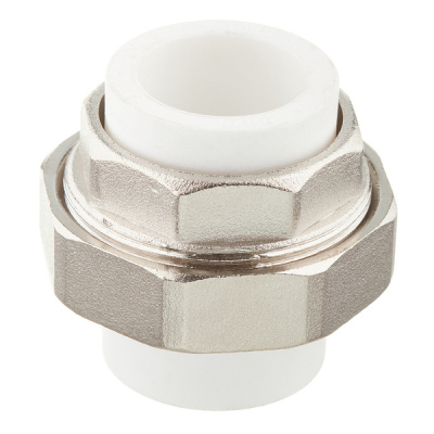 Муфта разъёмная PPR-латунь, для горячей воды