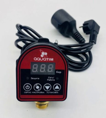 Реле давления для насоса электронное TIM 0,99-9,7 атм, M1/2" (НР) [1/10]