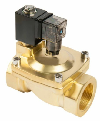 Клапан электромагнитный TIM 220В0.3-16BAR F3/4" нормально закрытый [1/16]