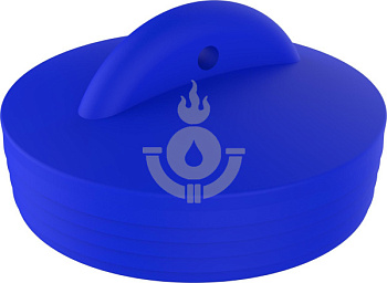 Пробка выпуска для ванны AQUATTRO AQAP100 без цепочки 1 1/2" [1/100]