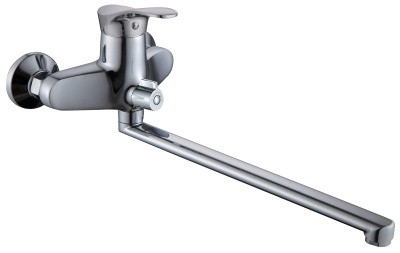 Смеситель для ванны AQUATTRO Q01-0401 одноруч, с плоск изливом 40 см, поворот перекл [1/10]