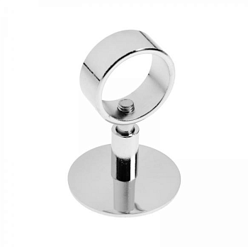 Держатель для полотенцесушителя скрыт TIM телескоп, с кольцом 1" [10/100]