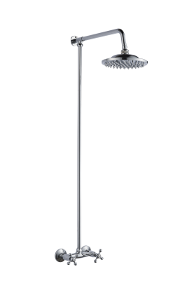 Душевой гарнитур AQUATTRO Q01-7009 тропич душ, смес двуруч., хром [1/4]