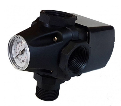 Реле давления со встроенным манометром TIM 1" 1,4-2,8 атм, класс IP-54 [1/40]