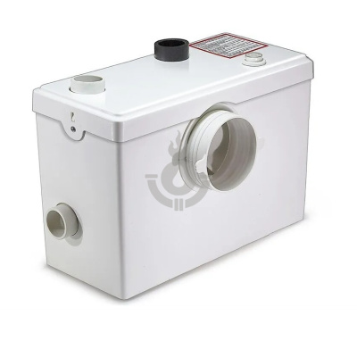 Насос санитарный TIM AM-STP-600 600Вт, гориз-100м; вертик-10м; измельч, 3 подключения [1/3]