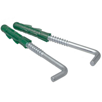 Крепления для бойлера универсальный 200 л, комплект (шуруп - костыль 10 х 100, 2 шт.) [5/100]