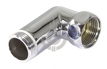 Соединение полотенцесушителя угловое TIM F3/4" x M1/2", хром, пара [1/20]