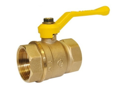 Кран шаровой газовый ГАЛЛОП DN-15 PN 40 СТАНДАРТ 220 ВхВ, руч (FF1/2") [1/60]