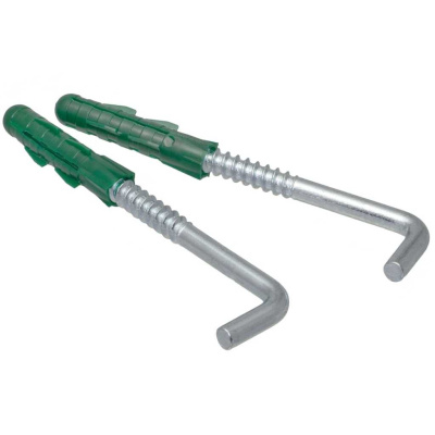 Крепления для бойлера универсальный 200 л, комплект (шуруп - костыль 10 х 100, 2 шт.) [5/100]