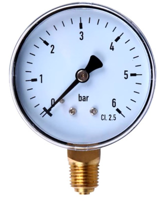 Манометр радиальный