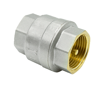 Клапан обратный FF(ВР-ВР), латунный шток