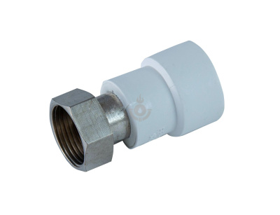 Муфта с накидной гайкой AQUATTRO PPR F (ВР) 25х1" [10/150]