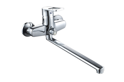 Смеситель для ванны AQUATTRO Q01-0601 одноруч, с плоск изливом 35 см, поворот перекл [1/10]