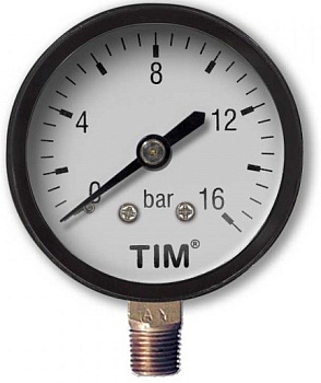 Манометр аксиальный