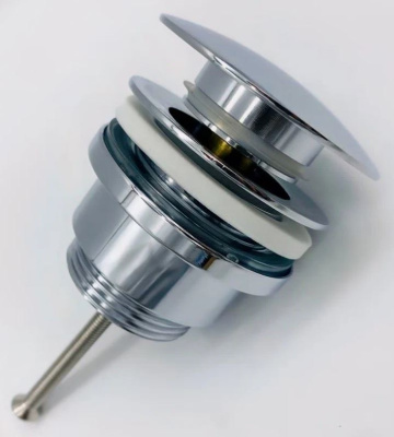 Донный клапан TIM 1 1/4" с переливом [1/100]