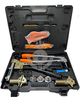 Пресс ручной аксиальный TIM FT1240A-18 PINK: 16-2,2;20-2,8; 25-3,5; 32-4,4, экспандер, ножницы [1/2]