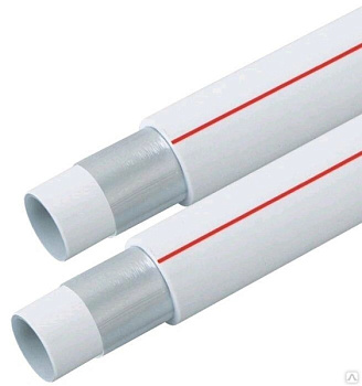 Труба AQUATTRO PN-25 армированная алюминием STANDART, 4 м