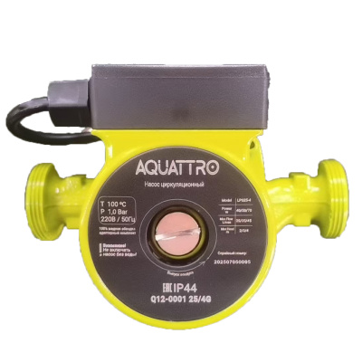 Насос циркуляционный AQUATTRO 32/4G, 1 1/4", 180мм, 4м, 2700л/ч [1/8]