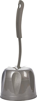 Ерш туалетный Aquant с подставкой, антрацит [1/20]