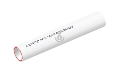 Труба AQUATTRO PN-25 армированная стекловолокном ГОСТ 32415-2013