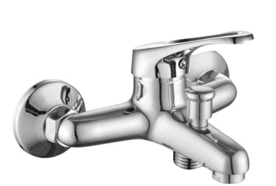 Смеситель для ванны AQUATTRO Q01-1202 одноруч, с коротк изл 14 см, ручка-пластик [1/10]