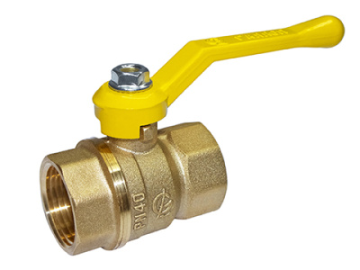 Кран шаровой газовый ГАЛЛОП DN-25 PN 40 СТАНДАРТ 220 ВхВ руч (FF1")[1/30]