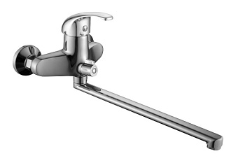 Смеситель для ванны AQUATTRO Q01-0501 одноруч, с плоск изливом 35 см, поворот перекл [1/10]