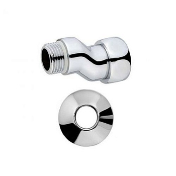 Эксцентрик с накидной гайкой, хром