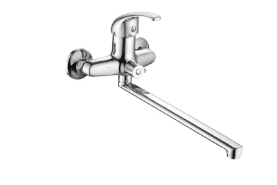 Смеситель для ванны AQUATTRO Q01-1301 одноруч, с плоск изливом 30 см [1/10]