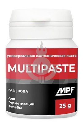 Паста уплотнительная универсальная MULTIPASTE вода/газ, 25 г [1/150]