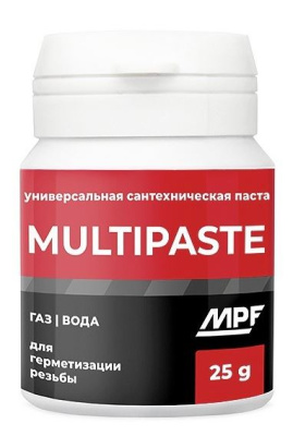 Паста уплотнительная универсальная MULTIPASTE вода/газ, 25 г [1/150]